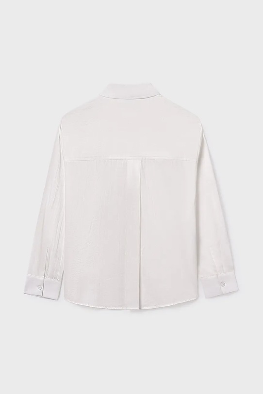 Κοριτσίστικα Παιδικό βαμβακερό πουκάμισο Mayoral 7197.8G.Junior.9BYA μπεζ