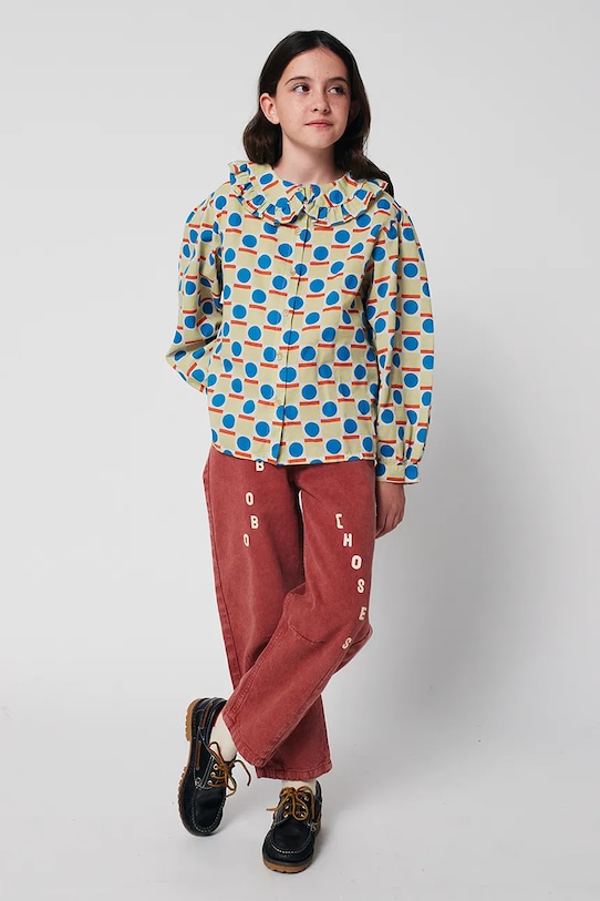 Bobo Choses gyerek ing pamutból Geometric Scacs 225AC054