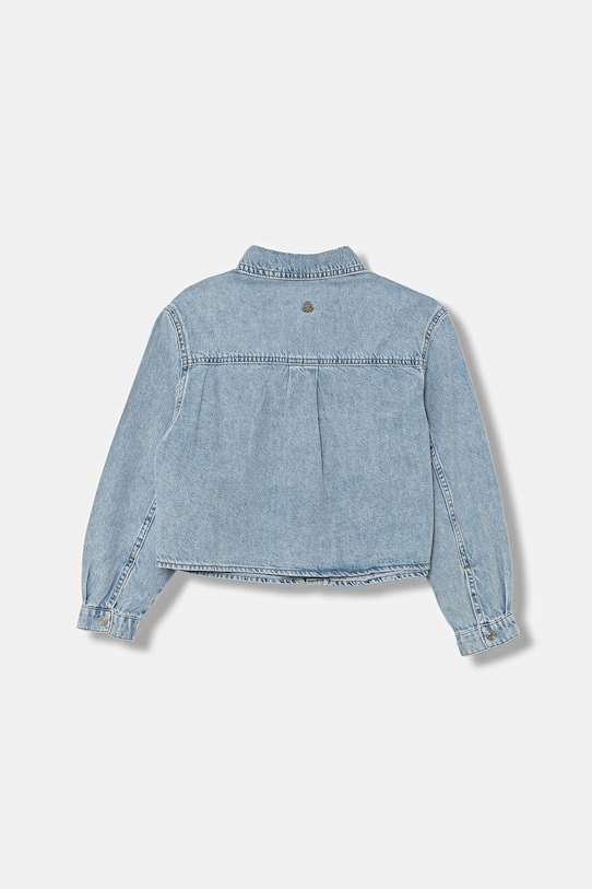 Dětská riflová košile United Colors of Benetton 59K4CQ04F.G.seasonal modrá AW25