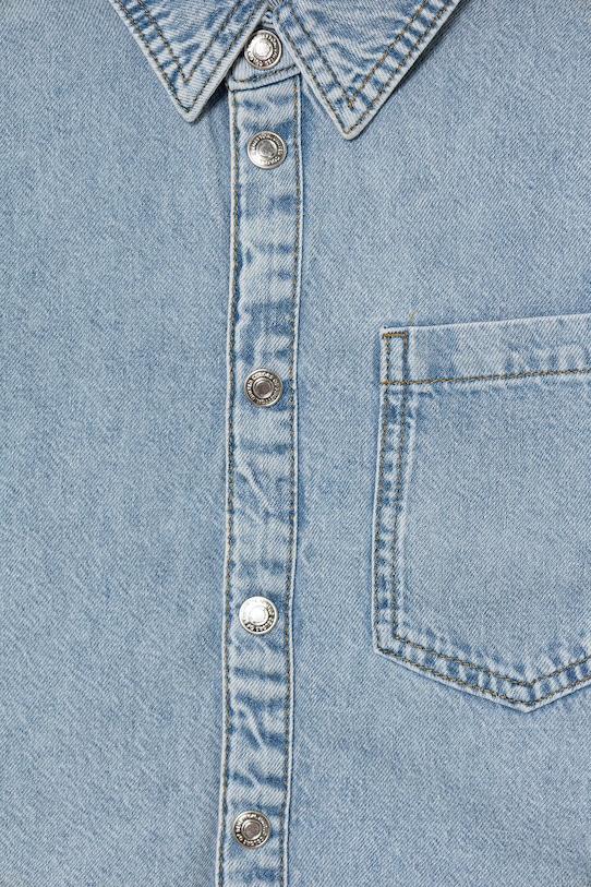 DÍVKA Dětská riflová košile United Colors of Benetton 59K4CQ04F.G.seasonal modrá