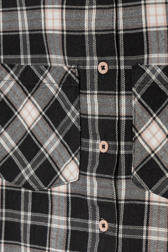 Κοριτσίστικα Παιδικό βαμβακερό πουκάμισο United Colors of Benetton 5LQHCQ04D.G.seasonal γκρί