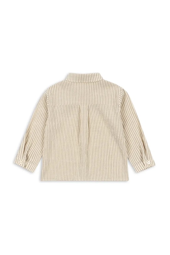 Παιδικό πουκάμισο Konges Sløjd ELLIOT LS SHIRT GOTS KS103801.9BYA μπεζ AW25