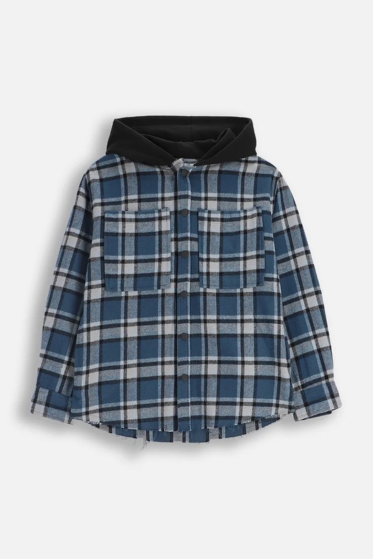 Детска памучна риза Coccodrillo каре син ZC5136401CBJ