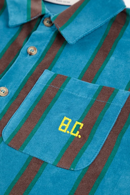 Bobo Choses koszula dziecięca niebieski 225FC005