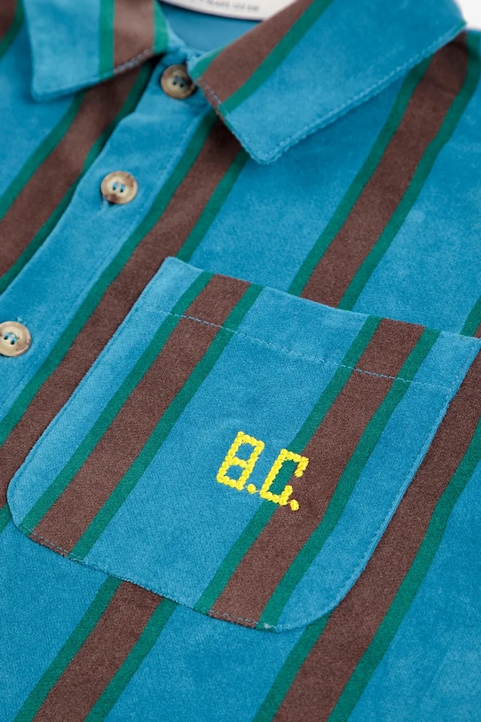 Bobo Choses koszula dziecięca niebieski 225FC005