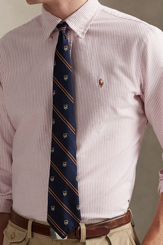 Polo Ralph Lauren cămașă din bumbac roz 710953704