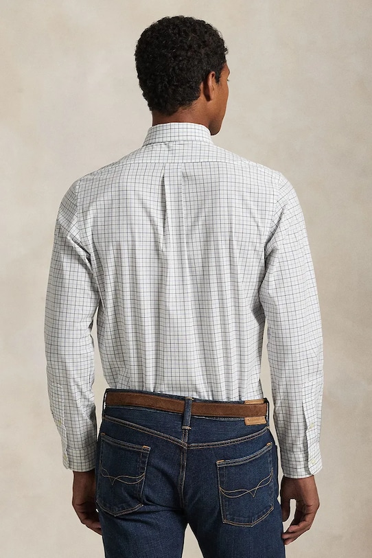 Košeľa Polo Ralph Lauren 710968937 modrá AW25