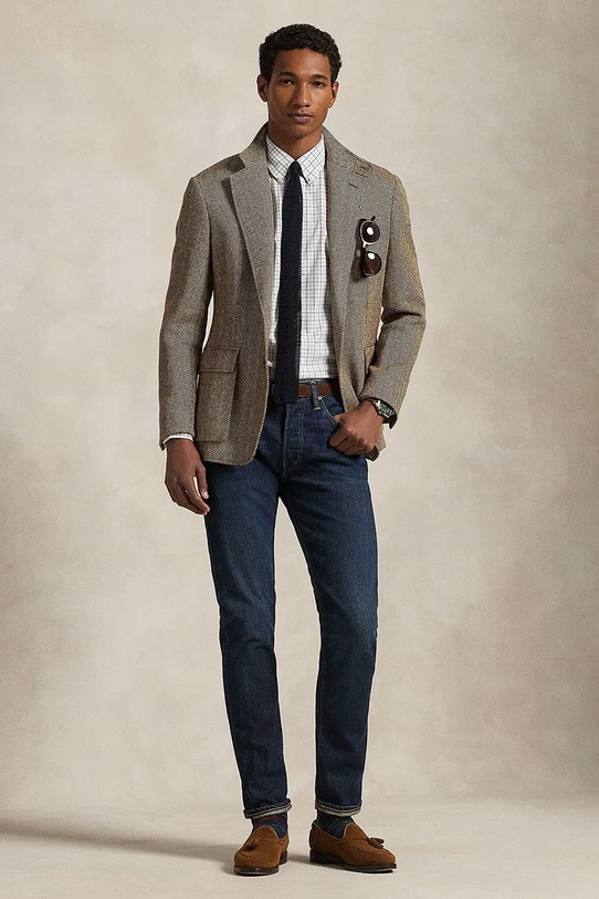 Košeľa Polo Ralph Lauren modrá 710968937