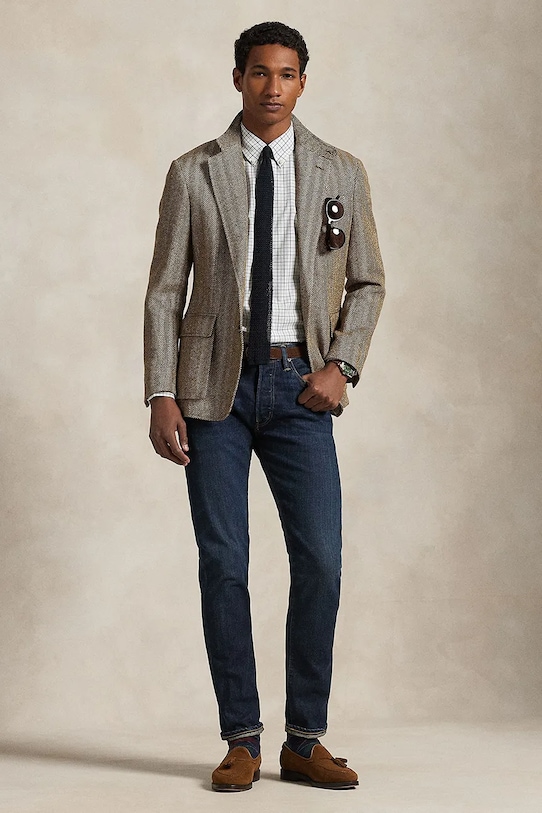 Košeľa Polo Ralph Lauren modrá 710968937