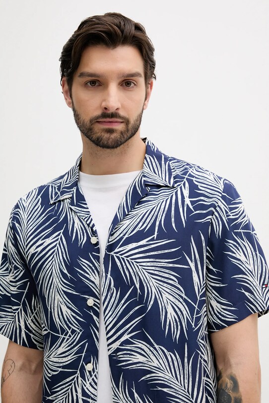 Tommy Hilfiger cămașă bleumarin MW0MW39447