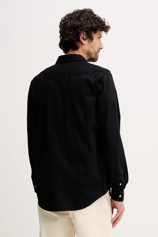 Ρούχα Τζιν πουκάμισο Tommy Hilfiger MW0MW40684 μαύρο