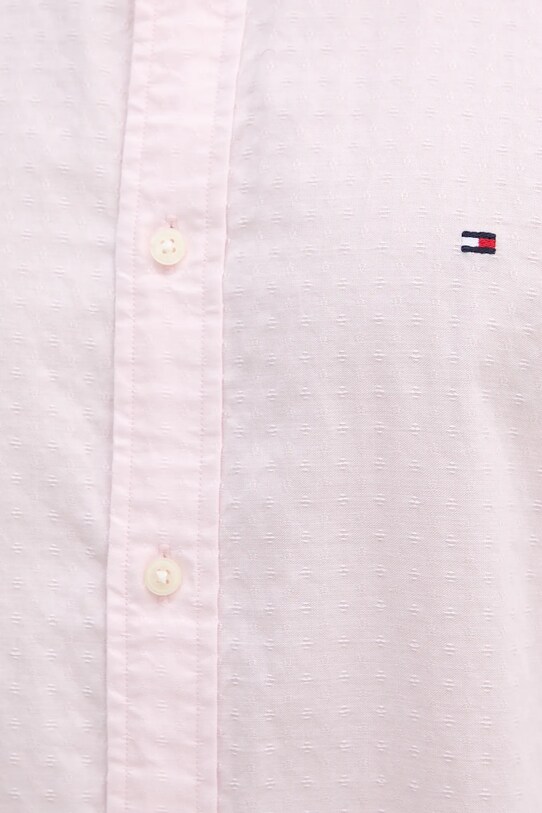 Tommy Hilfiger koszula bawełniana MW0MW39446 różowy