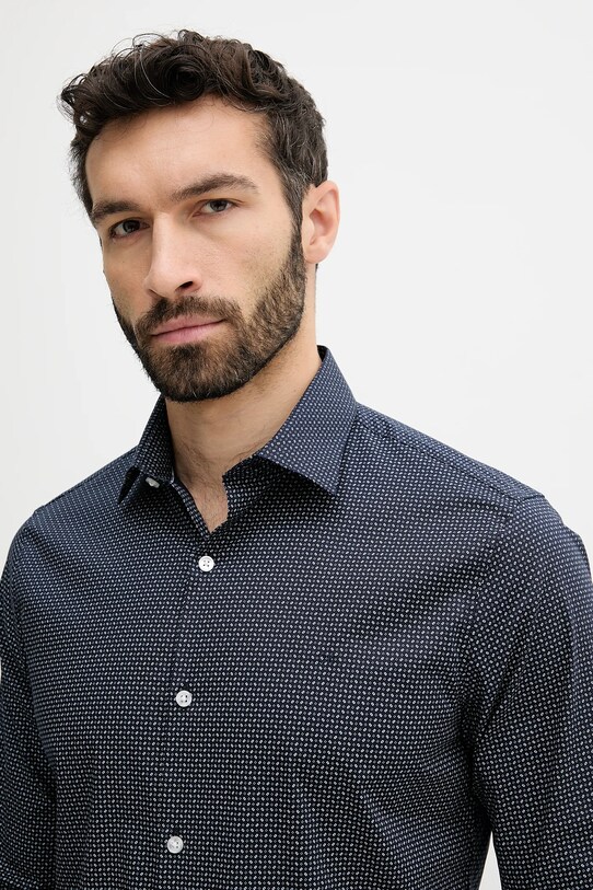 Calvin Klein cămașă bleumarin LV019EU005