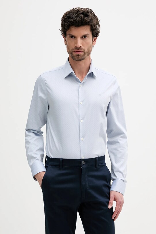 Košulja Calvin Klein casual plava LV019EU011