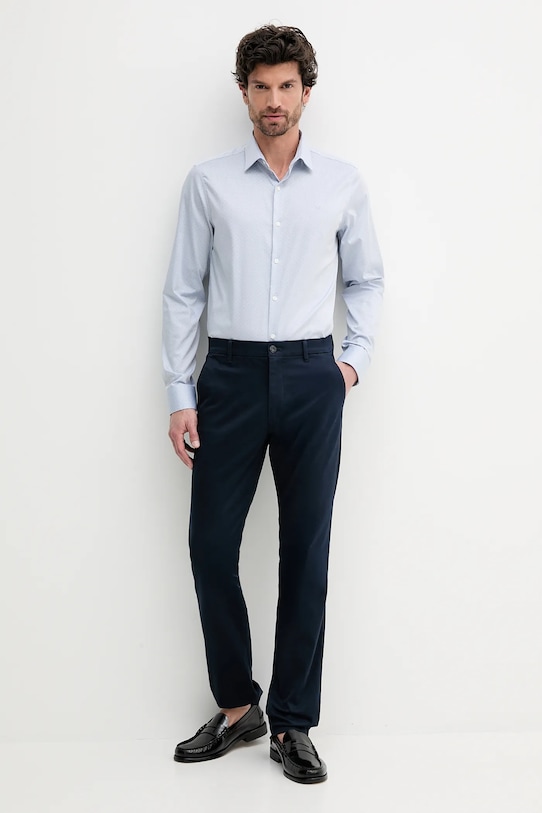 Košile Calvin Klein LV019EU011 modrá AW25