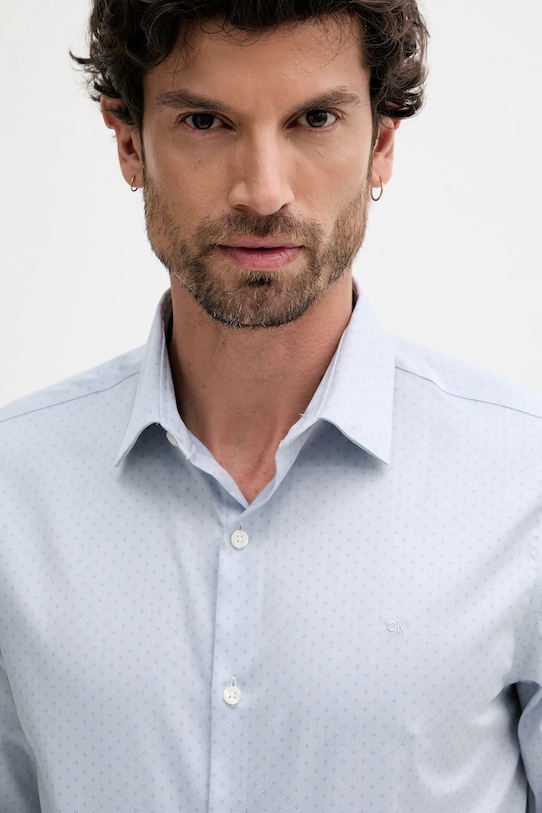 Košile Calvin Klein modrá LV019EU011