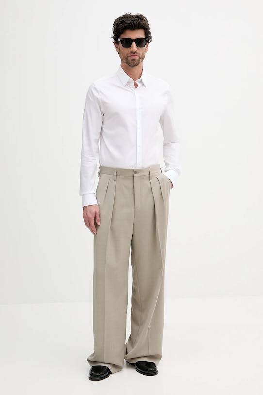 Košile Calvin Klein LV019EU030 bílá AW25