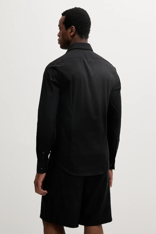 Ρούχα Πουκάμισο Calvin Klein LV019EU000 μαύρο