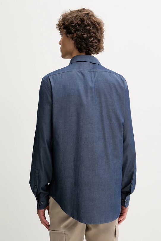 Odzież Calvin Klein koszula LV019EU024 granatowy