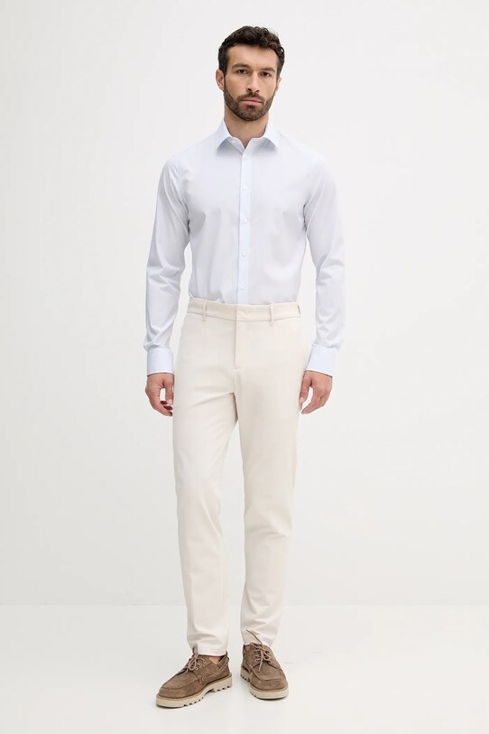 Calvin Klein koszula LV019EU031 niebieski AW25