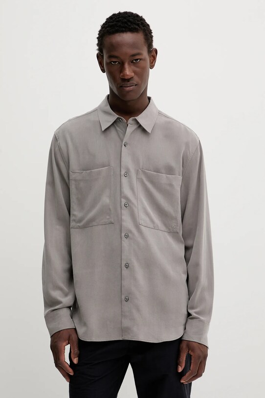 Calvin Klein koszula klasyczny szary LV04LC109G