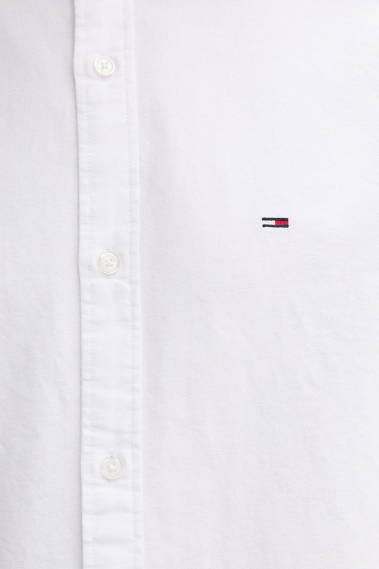 Бавовняна сорочка Tommy Jeans DM0DM21690 білий