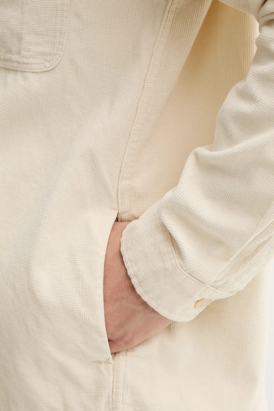 Tommy Jeans cămașă din bumbac DM0DM21698 bej