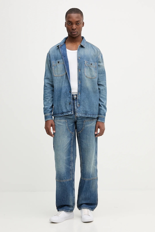 Джинсова сорочка Tommy Jeans DM0DM21918 блакитний AW25