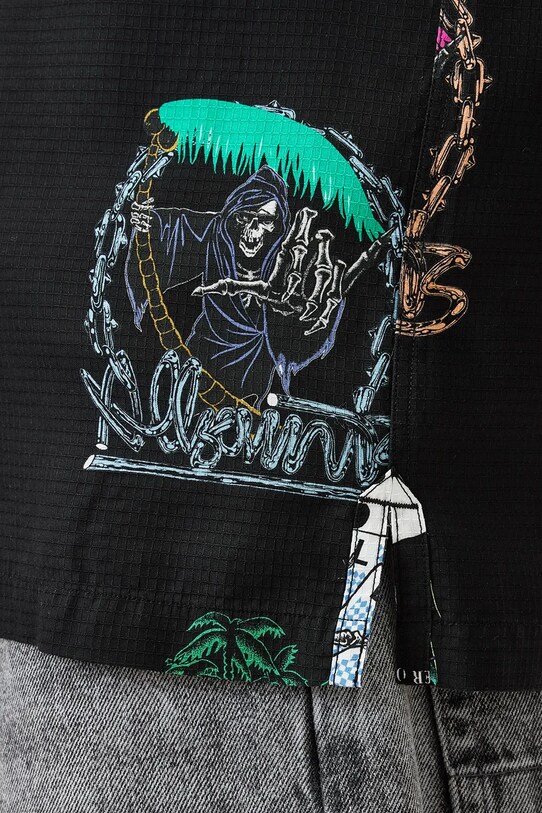 AllSaints koszula GNAR czarny M059SC