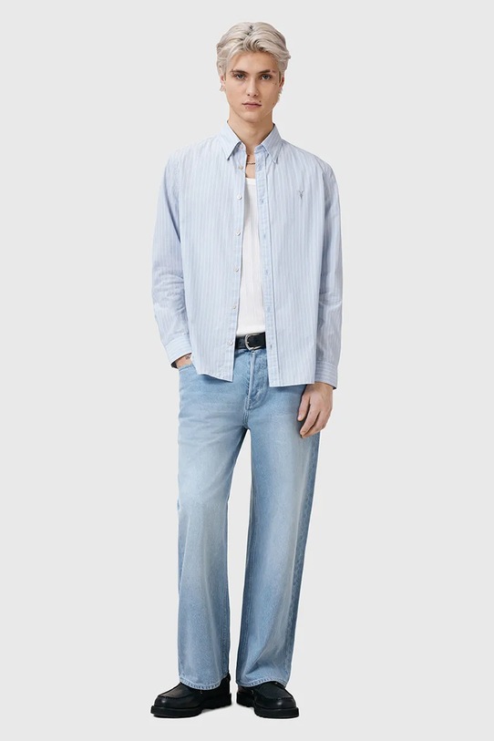 AllSaints cămașă din bumbac SAINT M087SC