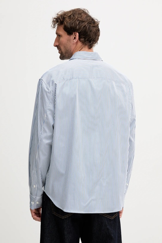 Odzież Calvin Klein Jeans koszula LV04RC111G niebieski
