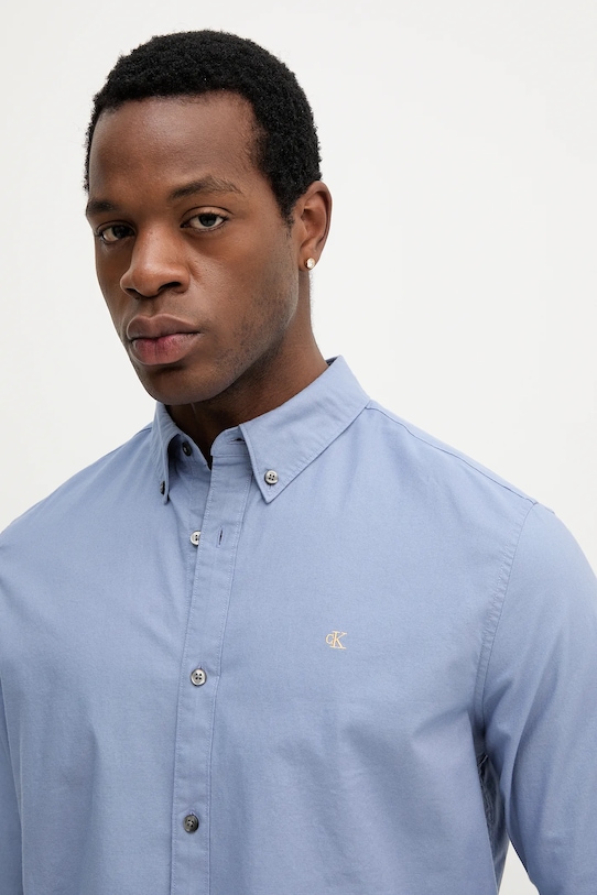 Рубашка Calvin Klein Jeans голубой LV140EM125