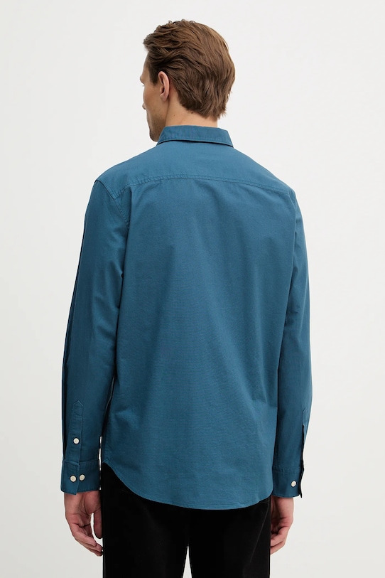 Odzież Calvin Klein Jeans koszula LV140EM125 turkusowy