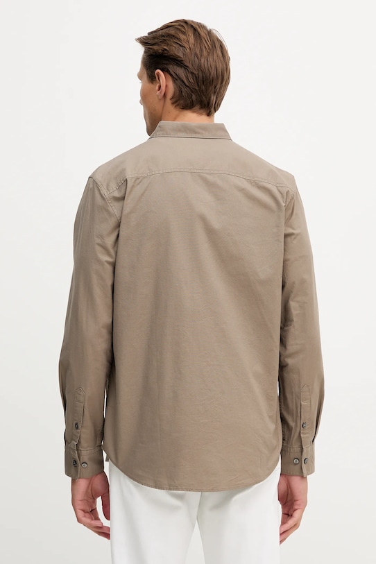 Abbigliamento Calvin Klein Jeans camicia LV140EM125 marrone