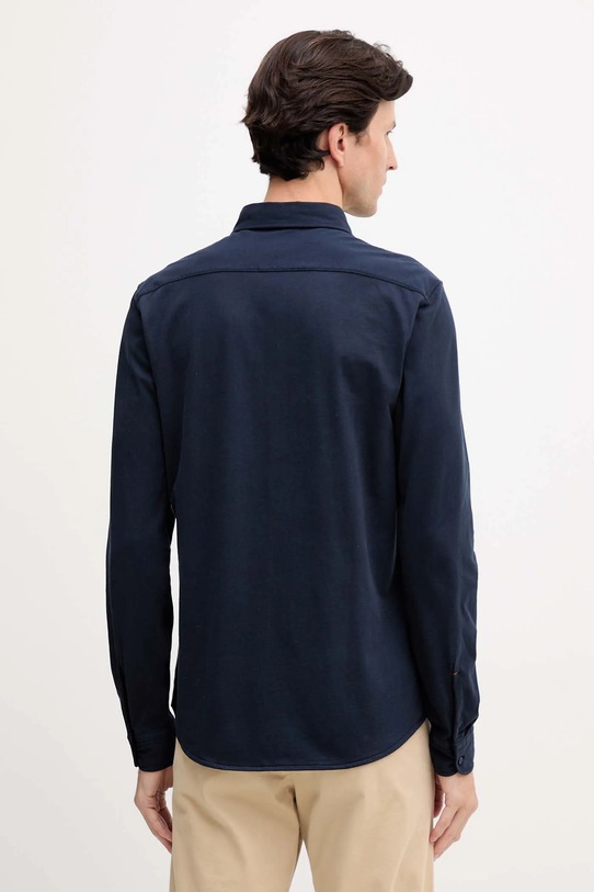 Odzież BOSS Orange koszula bawełniana 50543089 granatowy