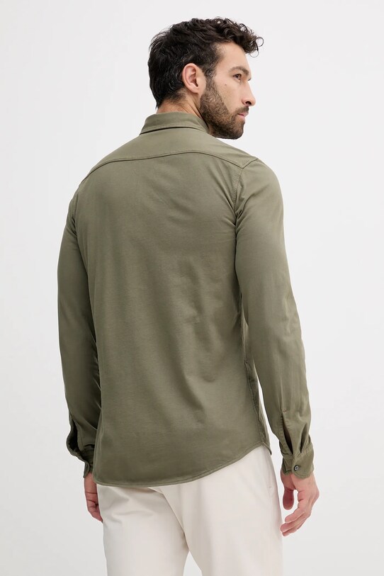 Odzież BOSS Orange koszula bawełniana 50543089 zielony
