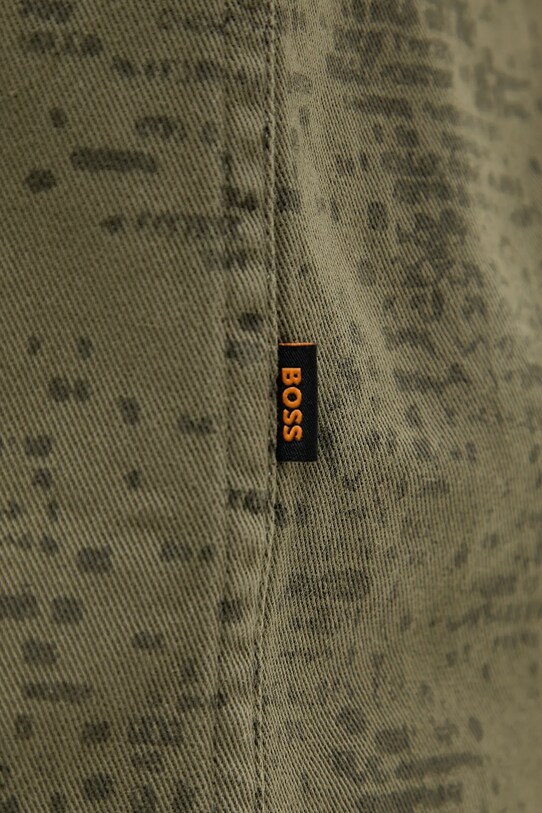 BOSS Orange cămașă jeans verde 50544858