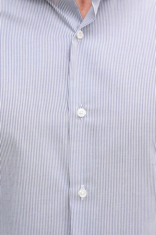 BOSS camicia in cotone H-HANK-spr-B1-C1-253 50545826 blu navy