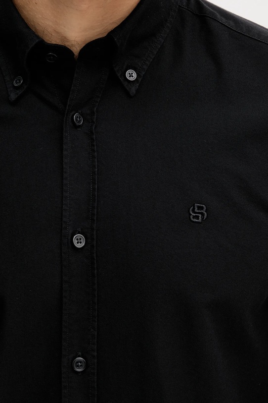 BOSS koszula bawełniana 50544917 czarny