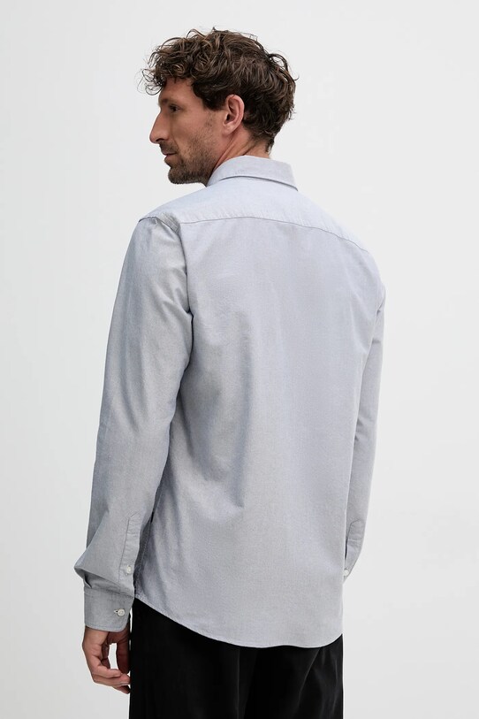 Îmbrăcăminte BOSS cămașă din bumbac 50544951 bleumarin