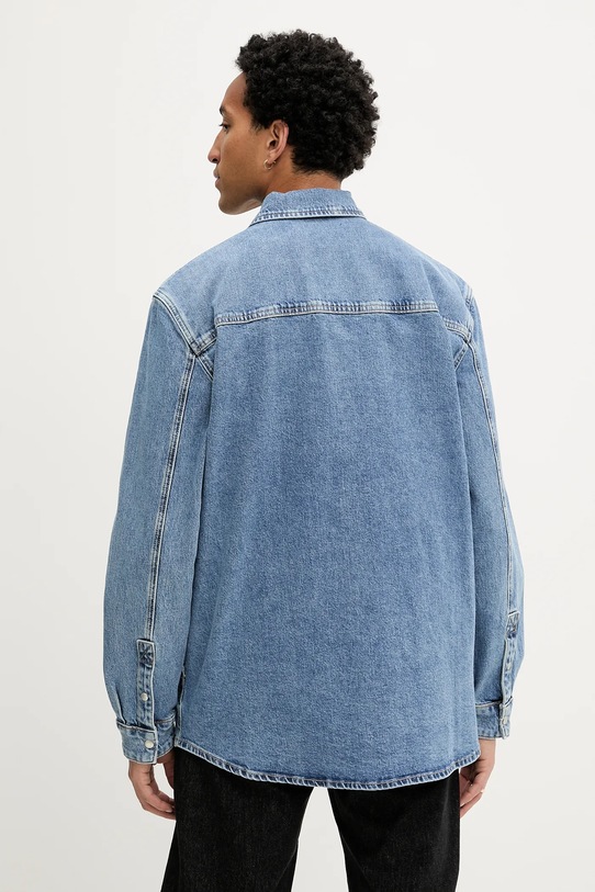 Odzież Karl Lagerfeld Jeans koszula jeansowa A3M16004 niebieski