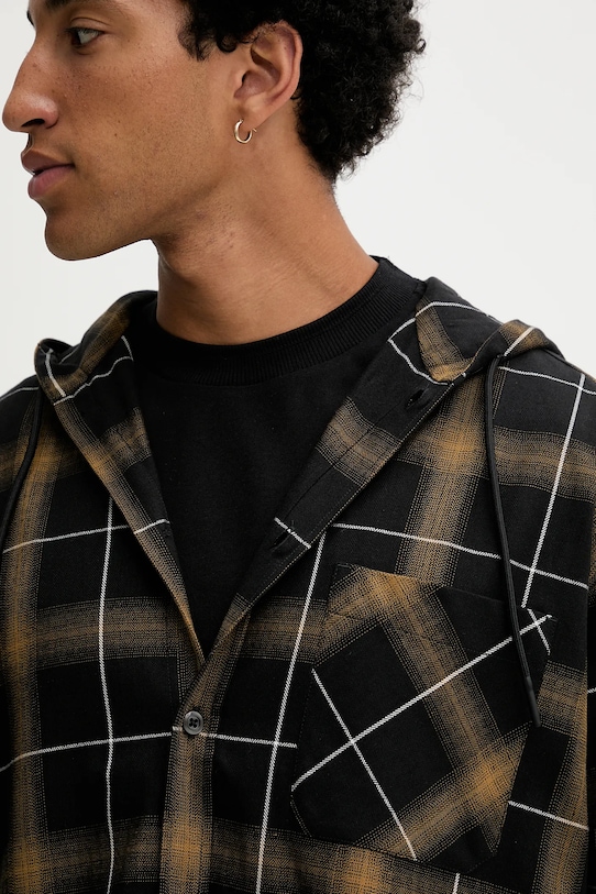 Hugo Blue cămașă din bumbac negru 50545262