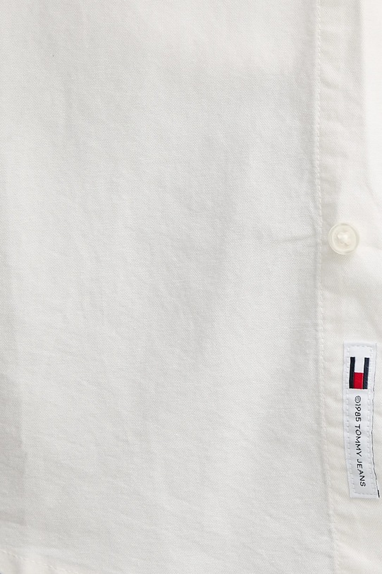 Pamučna košulja Tommy Jeans DM0DM21926 bijela