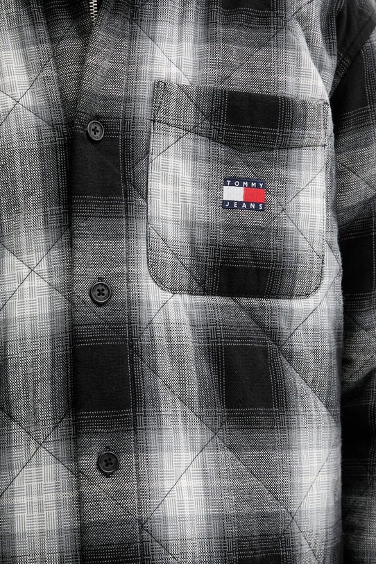 Bavlnená bunda Tommy Jeans DM0DM22014 čierna