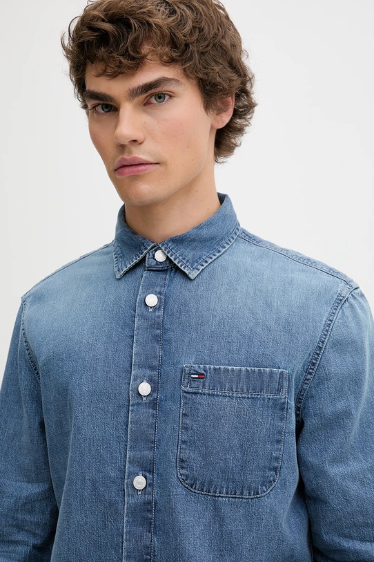 Traper košulja Tommy Jeans plava DM0DM22121