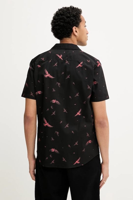 Odzież HUGO koszula bawełniana 50545328 czarny