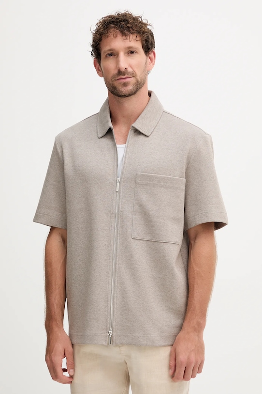 Michael Kors koszula regular beżowy CS552H85MF