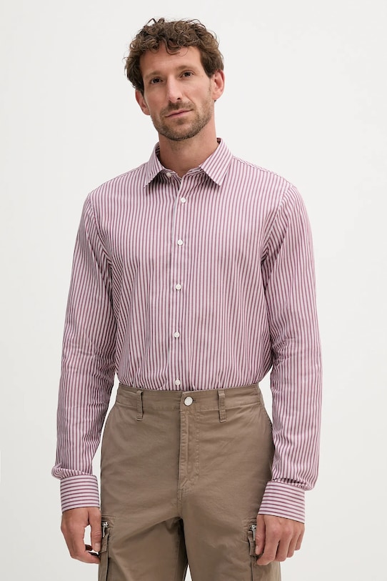 Michael Kors camicia regolare granata CT5409THVA