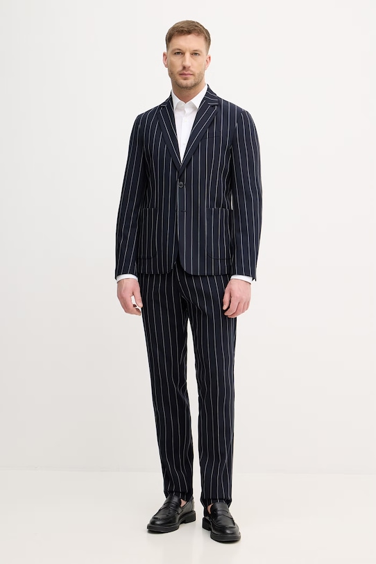 United Colors of Benetton košile pánská 551MUQ049 bílá SS26