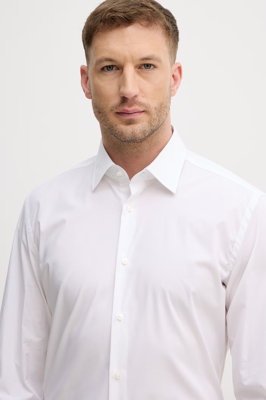 United Colors of Benetton košile pánská bílá 551MUQ049